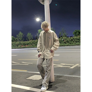 美式复古hiphop嘻哈冲锋裤潮牌图片
