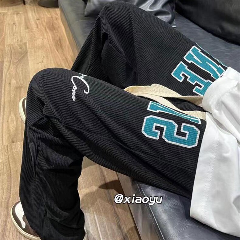 XZ616秋季新款重磅灯芯绒百搭休闲长裤TY413P55控68,男装休闲裤,星座512A（原616）