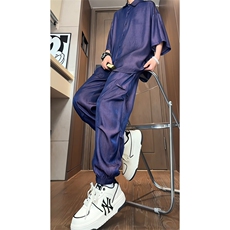 量大优供视频束脚冰丝长裤M-5XL特P30控68CK32，男装休闲裤，电商B325