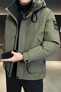 标50绒防水冲锋衣冬季男士羽绒服2025新款A313-88622-P235控298图片