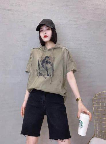 麻料帽衫，女装，添衣