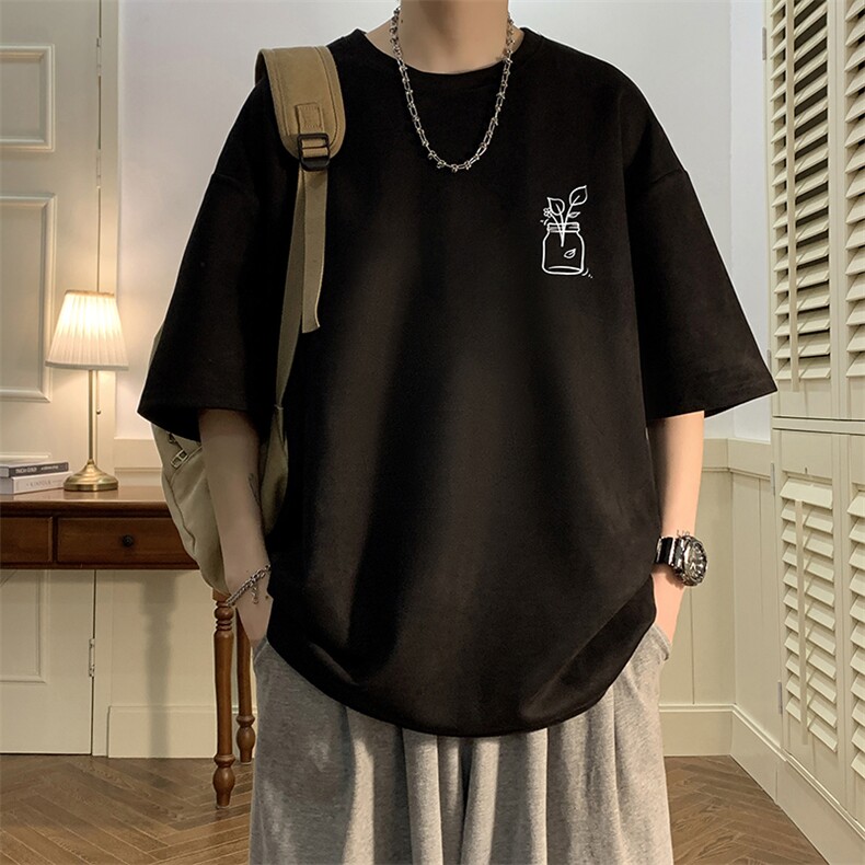 麂皮绒短袖t恤男大码半袖男JD82430-P25,男装T恤,电商A040