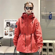 冲锋衣外套女2025秋季新款设计感小个子休闲收腰时尚百搭上衣夹克，男装夹克，星座1210-1