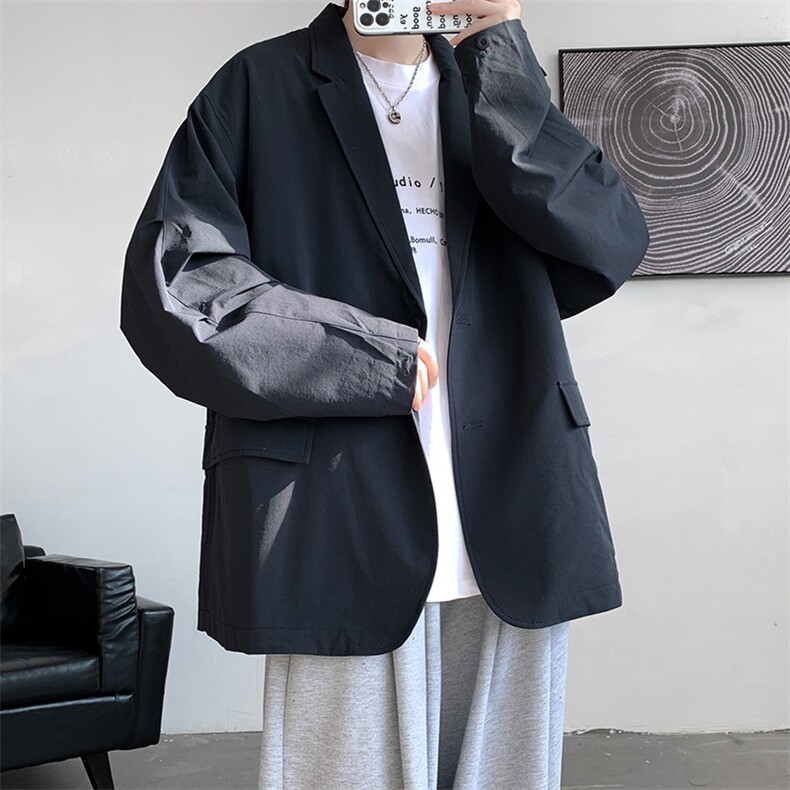 8XL-M 特大码西服男加肥加大码机车夹克胖子外套XZ701P105控128图片