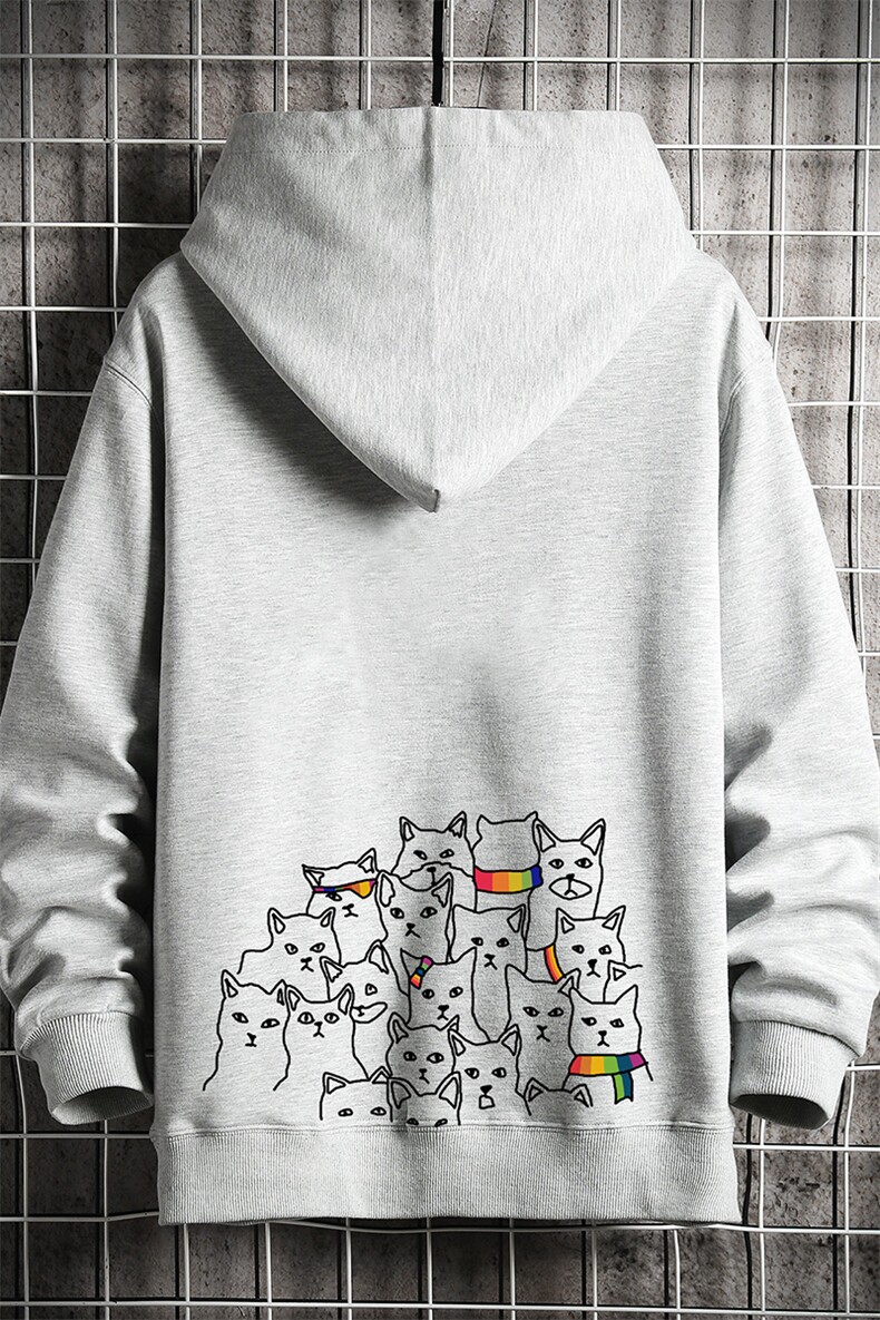 KS21151-P38连帽开衫卫衣男运动外套大码班服网格挂拍,男装卫衣,电商A040A