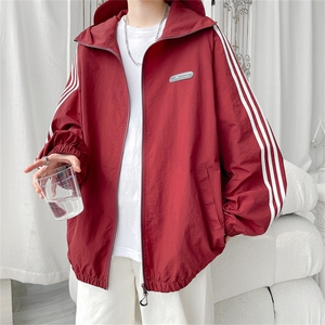 F151/P50有报告UPF50+紫外线防晒衣连帽外套防晒服织带有夜光图片