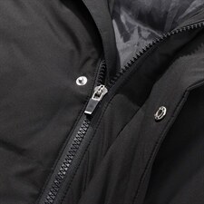 白底平铺长款潮牌连帽学生情侣白鸭绒羽绒服R3505P160，男装羽绒服，星座301D-5(原星座1415）