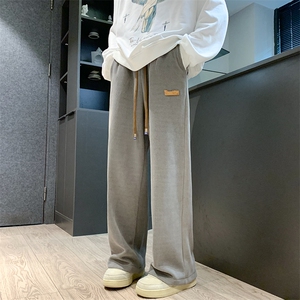 冬季大码超厚奥利绒高品质贴标卫裤KZ2272加绒P68控88常规P58控68图片