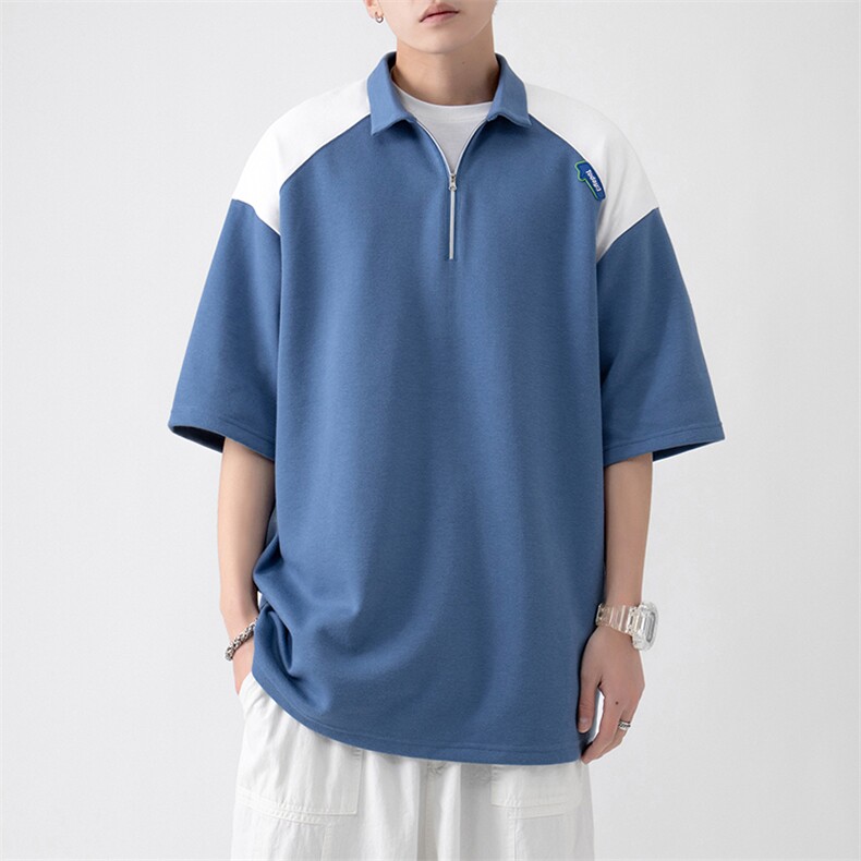 夏季新款亮色字母设计休闲圆领潮流男士短袖ZDP3319-P53,男装T恤,星座717