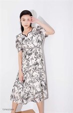 夏季新款，碎花连衣裙，女装连衣裙，TAAHH