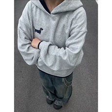 潮牌男春秋卫衣男士连帽上衣潮流宽松百搭外套WY1085-P56，女装短外套，星座208-5