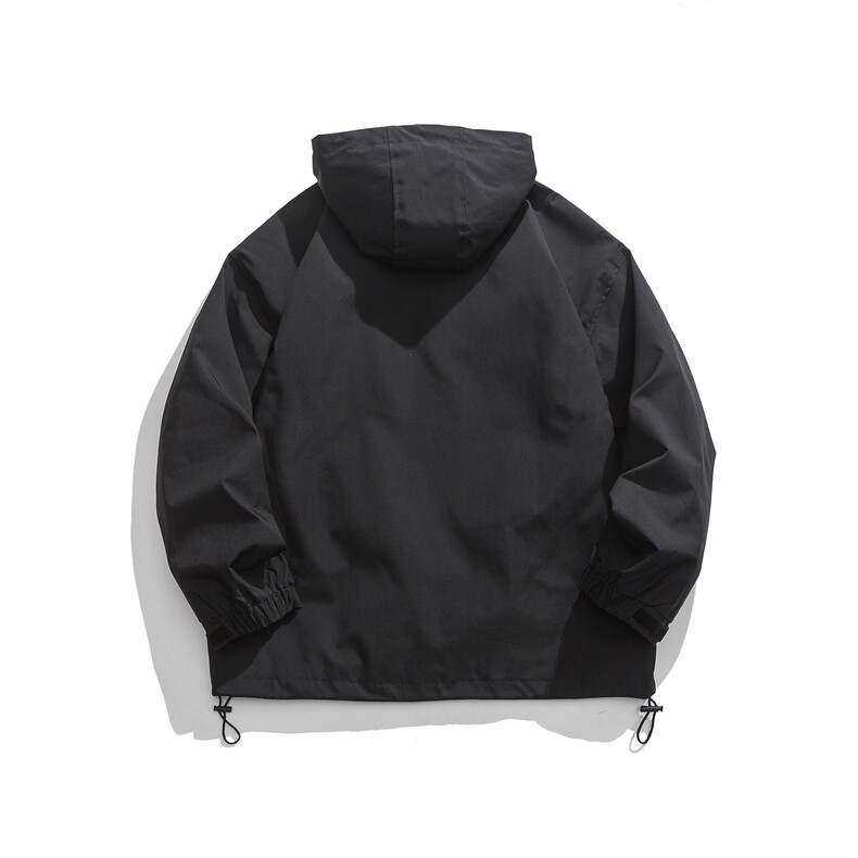 防水防风直播品质户外工装冲锋衣夹克连帽机能宽松版型JK100-P95,男装夹克,星座1408-1