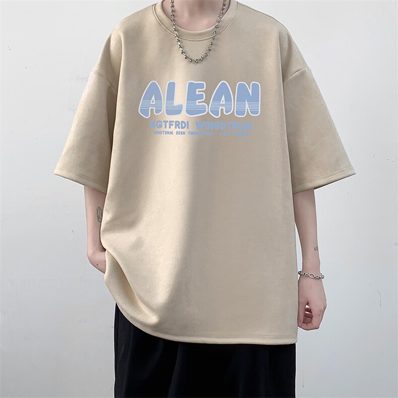 麂皮绒短袖t恤男大码半袖男JD82291-P25,男装T恤,电商A040