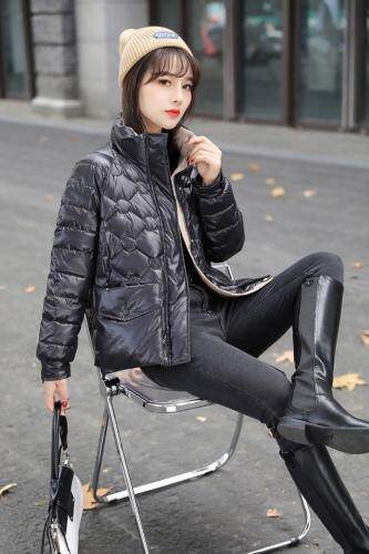撞色羽绒服,女装羽绒服,平凡人生