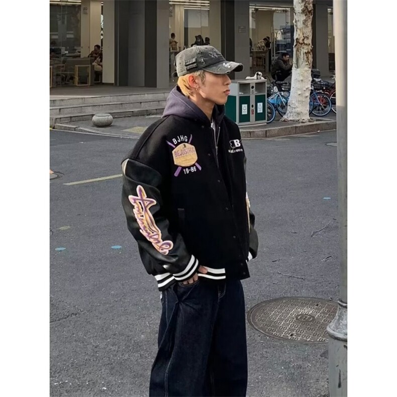 冬季男士棉衣保暖面包服潮流短款棉袄防水立领休闲外套棉服男图片