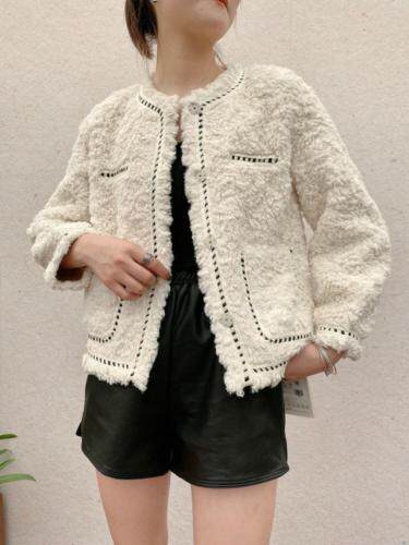 谦度皮毛一体D265，女装，谦度