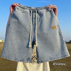 XZ616夏季新款麻绳贴标牛仔裤休闲短裤TY815P45控58，男装牛仔裤，星座512A（原616）