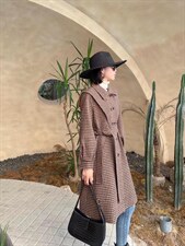 中长款毛呢大衣，其它，中广青青