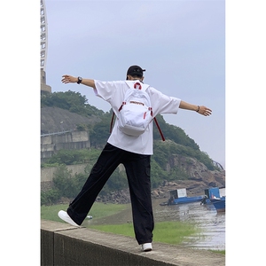 B221 美式ins街头hiphop宽松休闲多口袋工装裤子 LK23120-P65控88图片