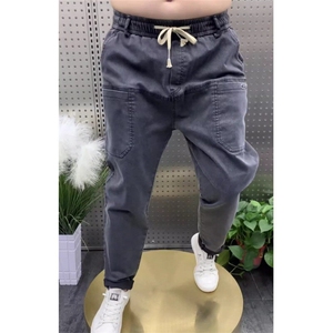 春秋季肥佬运动裤男宽松大码嘻哈潮牌男装裤子胖子工装休闲裤男生