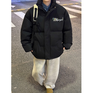 2025印花棉衣棉服小牛津覆膜三防面料棉袄面包服 1602W-P50图片