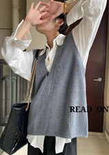 深V设计羊绒马甲，女装马夹，阅上