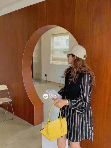 【现货】秋季新款条纹马甲两件套，女装马夹，1+9