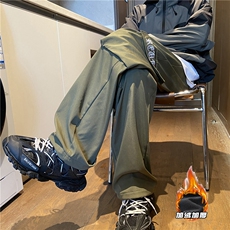 2025冬季新款加绒保暖机能工装口袋冲锋裤B315-K23523JR-p60控78，男装棉衣，电商B315