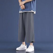 冰丝休闲裤2023夏季超薄韩版潮流百搭宽松休闲裤  1211-特批20图片