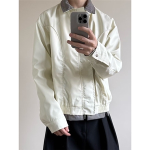自家图~老钱风 miu系格纹拼接内里BOYX版夹克外套 W1506/特P65图片