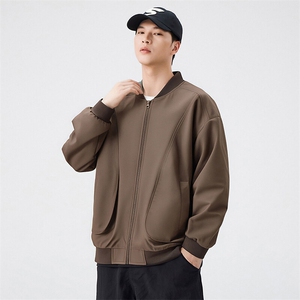 户外夹克男棒球领纯色上衣冲锋衣外套DSA157B-JK7869-P70图片