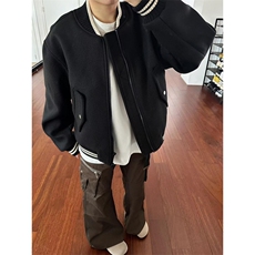 夹克外套百搭男女ins撞色款宽松休闲棒球服JK654，男装夹克，星座1116A（原606A-3）