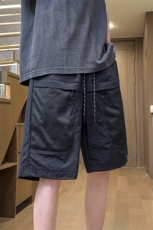 港风工装休闲裤高街五分裤宽松沙滩裤直通短裤DK209P32，男装休闲裤，星座1204-3