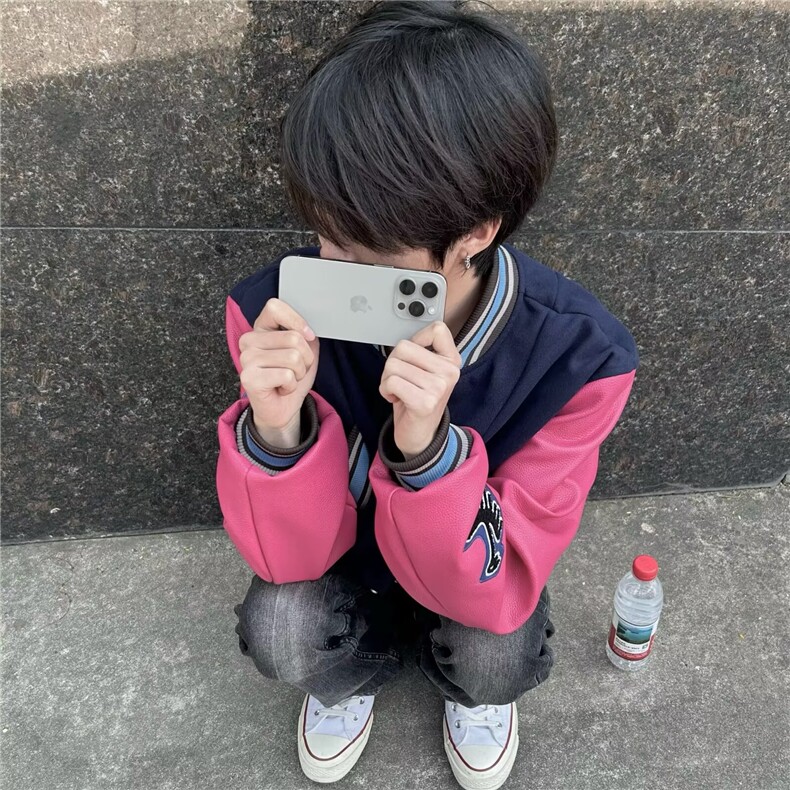 棒球服日系ins潮流慵懒流行时尚原宿简约气质新款文艺百搭WJK6719,女装职业装,星座208-5