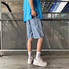 潮流春季牛仔裤男牛仔短裤M830P34，男装牛仔裤，星座1116-2
