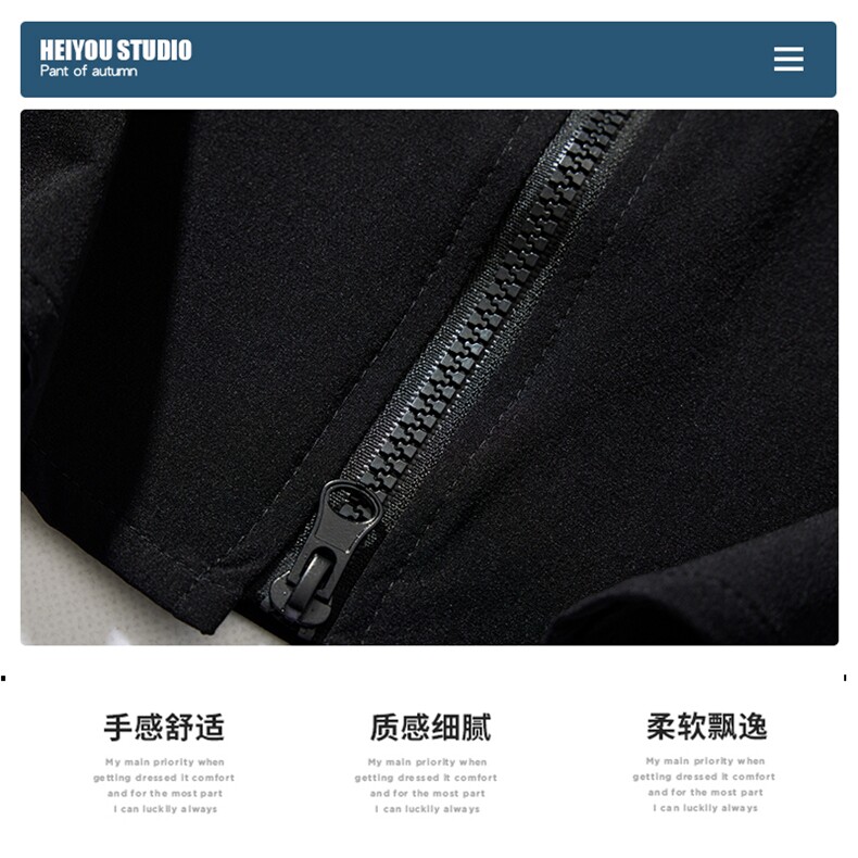 休闲棒球服复古拉链款短袖衬衫潮流赛车服港风上衣HY332TP45控69,男装T恤,电商A102B