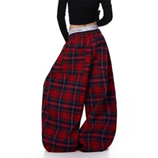 221-5/K2328/P48网图韩版潮流百搭坠感阔腿拖地休闲裤，男装休闲裤，星座221-5