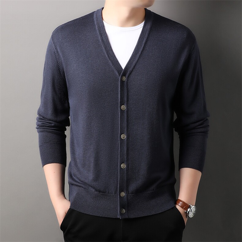 HPN-A32406秋季新款男士长袖开衫青年休闲外套服装,女装短外套,电商B360