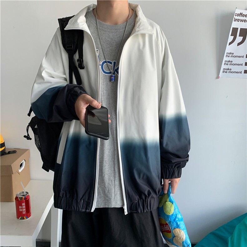 714-1-S612男港风春秋新款休闲情侣男夹克款精品2图片