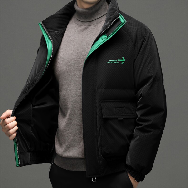 男装90%羽绒服保暖2023冬季青年时尚加厚休闲外套JZB2212-P265,男装羽绒服,星座1105-3