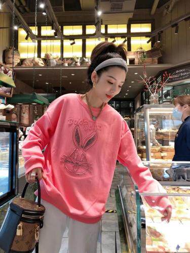 烫钻小兔子卫衣，女装卫衣/绒衫，一杭