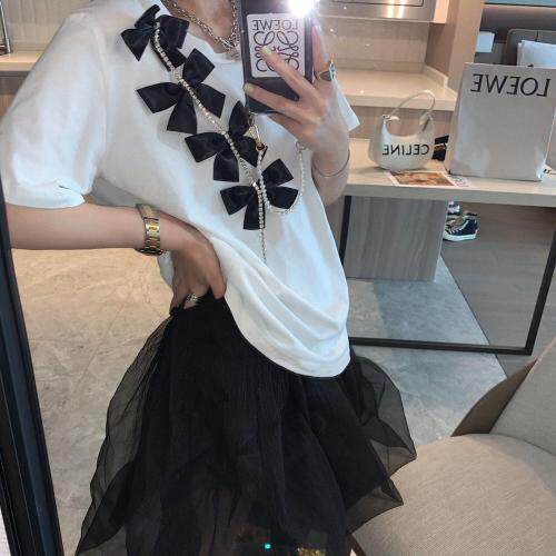 蝴蝶结t，女装，XTZ style