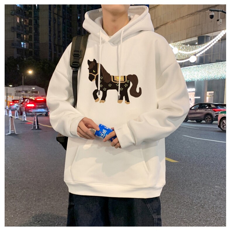 CM177P60加绒P65新品连帽卫衣重磅纯棉大码外套,女装短外套,星座304A-1