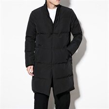 2020冬季新款男装风盘扣中长款外套加厚保暖棉衣M08，男装棉衣，电商B277(原6028)