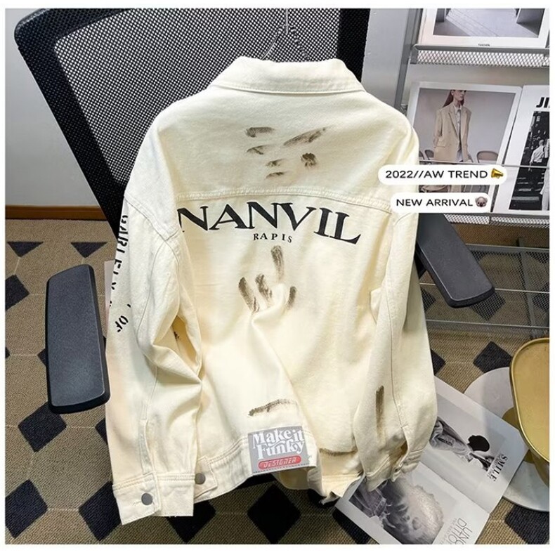 春夏新款牛仔外套男时尚高街休闲夹克青年港风休闲外套WT2215p68,男装夹克,星座1013