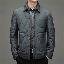 022冬季新款男士短款翻领休闲时尚保暖棉服HM2557-P170，男装棉衣，星座1105-3