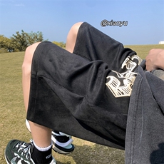 XZ616夏季新款麂皮绒发泡短裤休闲裤TY849P45控55，男装牛仔裤，星座512A（原616）