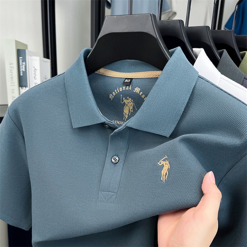 LWL-L83318D夏季男士新款短袖T恤青年修身体恤休闲POLO衫，男装T恤，电商B360