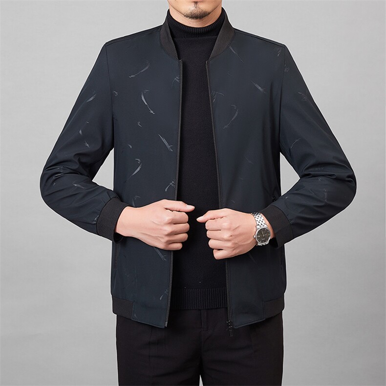 2023春季男装上衣夹克中年男士潮流休闲百搭外套男衣服JHLA-2-P75,男装夹克,电商B212（原钱塘6029）