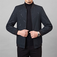 2023春季男装上衣夹克中年男士潮流休闲百搭外套男衣服JHLA-2-P75，男装夹克，电商B212（原钱塘6029）